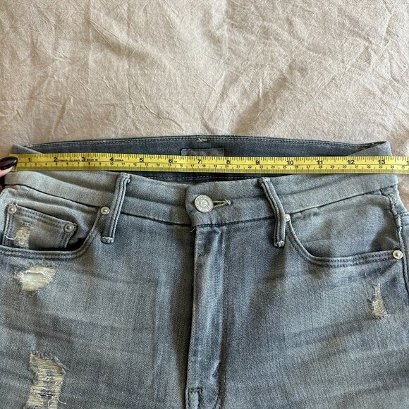 MOTHER Denim The looker Ankle Fray - Picture 4 of 6